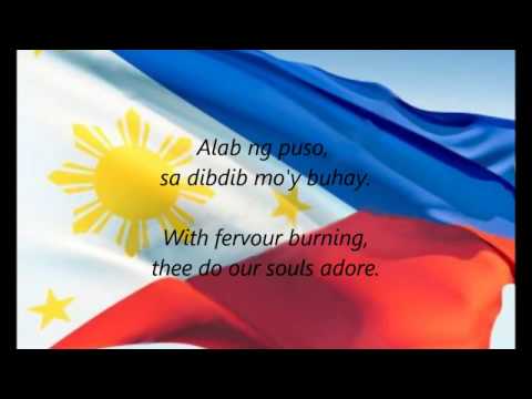 Philippine National Anthem-Lupang Hinirang(Lyrics Video)