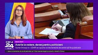 Tudorel Toader explică decizia CCR privind secretizarea declarațiilor de avere