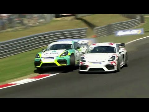 Porsche Cup GB Crashes 2025