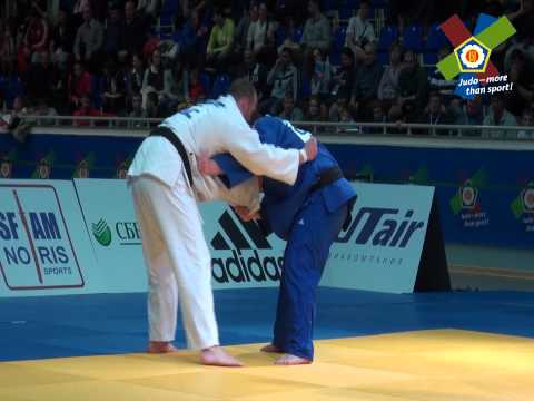 [+100kg] BRONZE : HARMEGNIES, Benjamin (BEL) - NAZHMUDINOV, Magomed (RUS) - ECh U23 Tyumen (RUS)