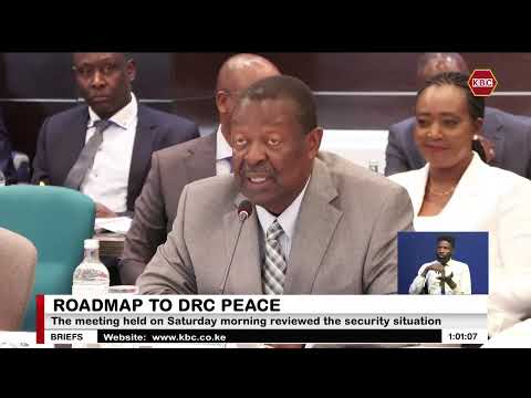 Roadmap to DRC Peace I Regional security chiefs meet in Nairobi