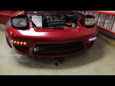 Fixing Some Electrical Issues and the Day Time Running Light Install on the RX 7