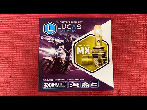 Lucas Lighting MX LED Headlight Bulbs