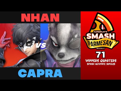 Nhan vs Capra - Smash Ultimate Singles Winners Quarters Smash Parmesan 71 - Joker vs Wolf