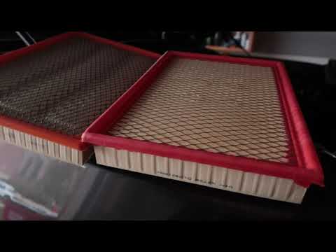 How to Replace Engine Air Filter 19-21 Ram 1500 hemi v8 "DIY"