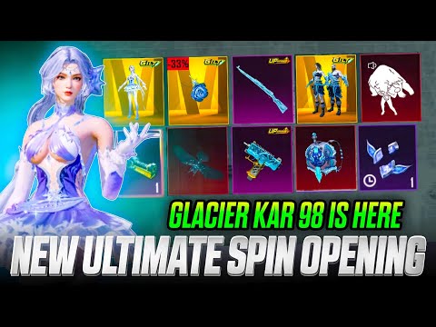 🔥New Ultimate Winterglow Sylph Set Lucky Spin Opening BGMI & PUBGM