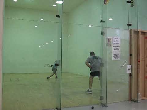 Only Court in Iraq - Racquetball - Angel vs Mike 20