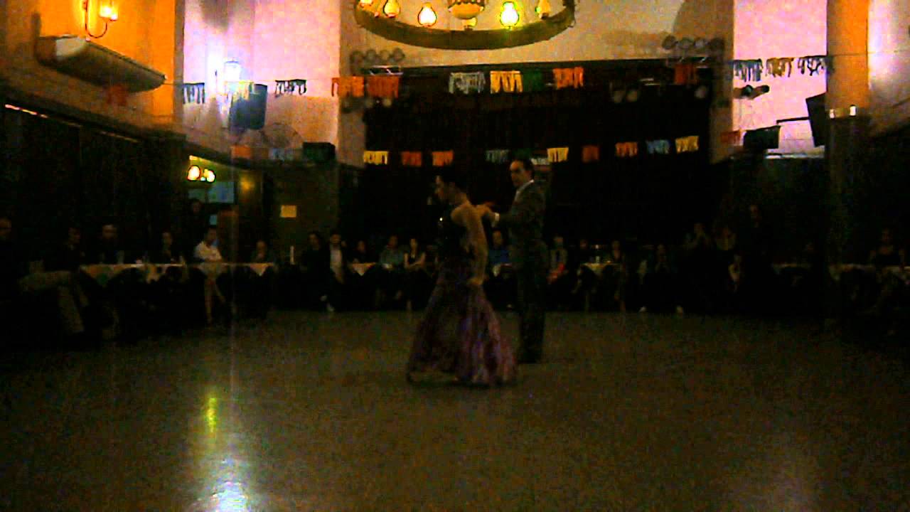Betsabet Flores y Jonathan Spitel en El Motivo Tango, 12/8/13