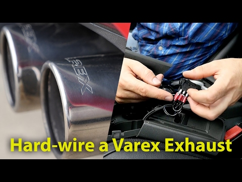 X-Force Varex Exhaust - Hard Wiring The Control Switch