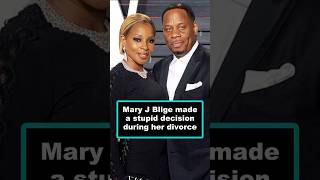 Mary J Blige made a stupid decision during her divorce.#maryjblige #celebrity #us #celebritygossip