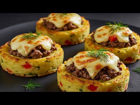 Mashed Potato Nests with Chicken – So Easy, So Fancy!