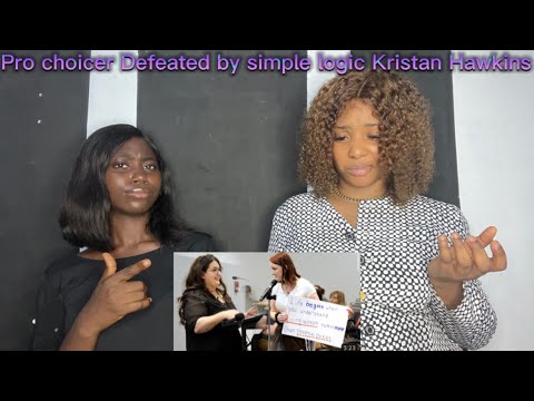 🤔 Pro-Choicer Defeated By Simple Logic - Kristan Hawkins REACTION