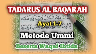 Download lagu MasyaAllah❤ Tadarus Surat Al Baqarah Ayat 1-7 Metode Ummi Beserta Waqaf Ibtida mp3
