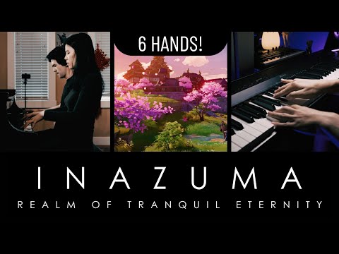 Inazuma: Realm of Tranquil Eternity for 6-HANDS PIANO! feat. The Meeks Duo (Professional Pianists!)