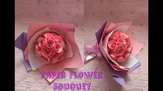 PAPER FLOWER BOUQUET DIY