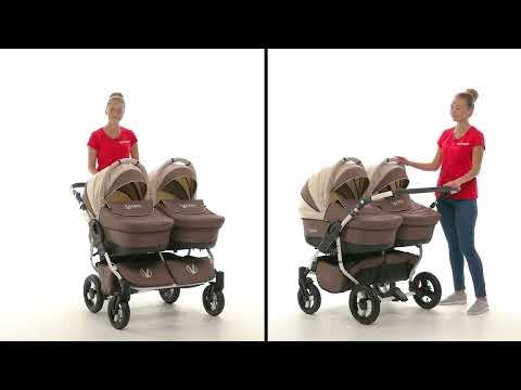 Универсальная коляска для двойни 2 в 1 Verdi Twin 04