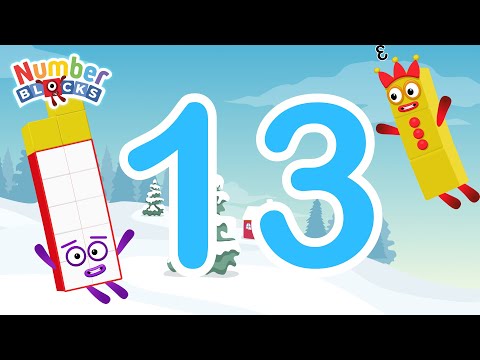 Numberblocks Magic Run Christmas - Numberblocks 13 Adventure 2 to find Another number 13 | Fanmade