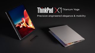 Video 0 of Product Lenovo ThinkPad X1 Titanium Yoga Gen 1 2-in-1 Laptop