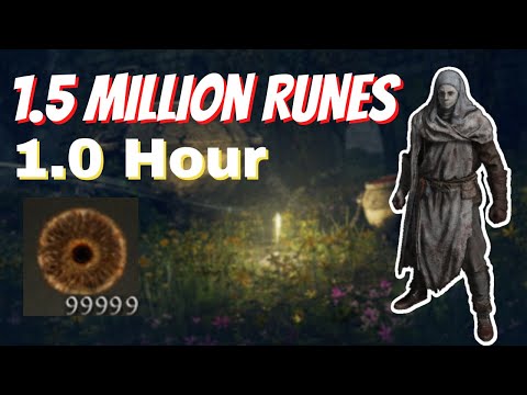 1.5 Million Runes per Hour in in Elden Ring - BEST Rune Farm!!