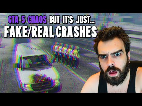 Every "Fake and Real Crash" From GTA 5 Chaos Mod