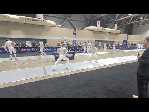 Jan 2025 NAC D1 Lucas Suba (left side) vs. Marc Gelinas