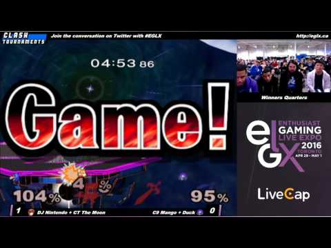 EGLX - Mango + Duck vs The Moon + DJ Nintendo - SSBM