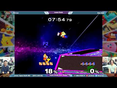 Jersey Japes North #02   SSBM LF   ZEN Icer VS Beer Man