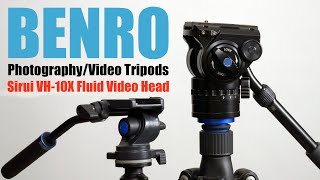 2 Benro Photo & Video Tripods! Quick Comparison! Plus Sirui VH-10X Fluid Video Head #Benro #Sirui