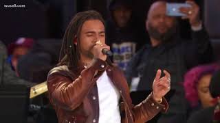 Music artist Vic Mensa performs "We Could Be Free" at March For Our Lives Rally