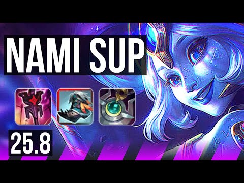 NAMI & Lucian vs BLITZCRANK & Ezreal (SUP) | 4/2/13 | KR Master | 25.8