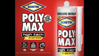 Bostik Poly Max High Tack Express bianco cartuccia 435 g