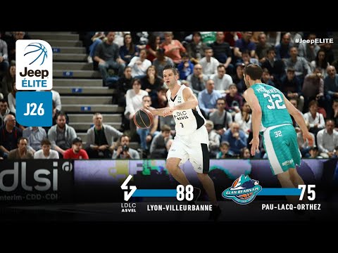 Lyon-Villeurbanne vs Pau-Lacq-Orthez | J26 Jeep® ÉLITE - 10 avril 2019