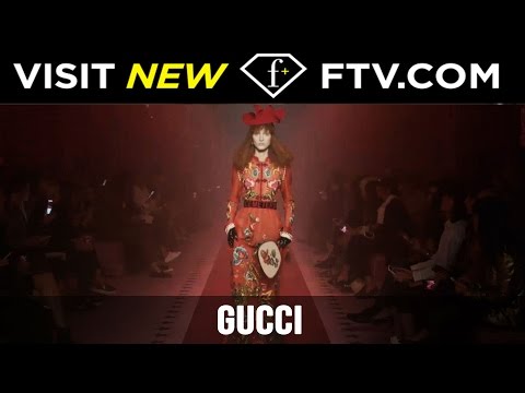 GUCCI Spring/Summer 2017 at Milan Fashion Week | FashionTV