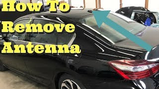 2013 2014 2015 2016 2017 Honda Accord How to Remove Antenna Shark Fin Removal Replace Install