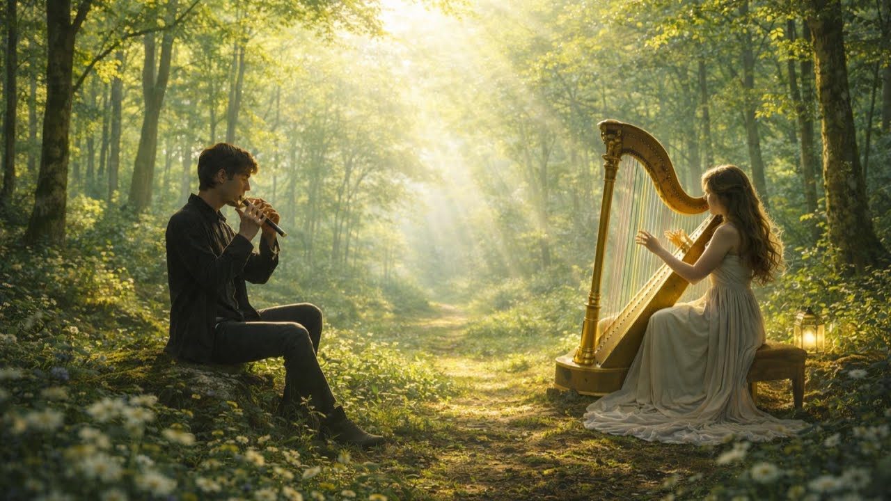 【森のメロディ】パンフルートとハープ｜癒しのBGM・作業用・リラックス｜最終章 森メジャー（約２時間）