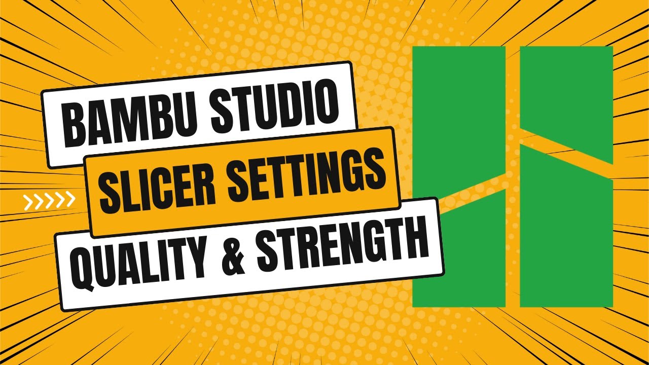 Bambu Studio Quality and Strength settings to improve your prints!