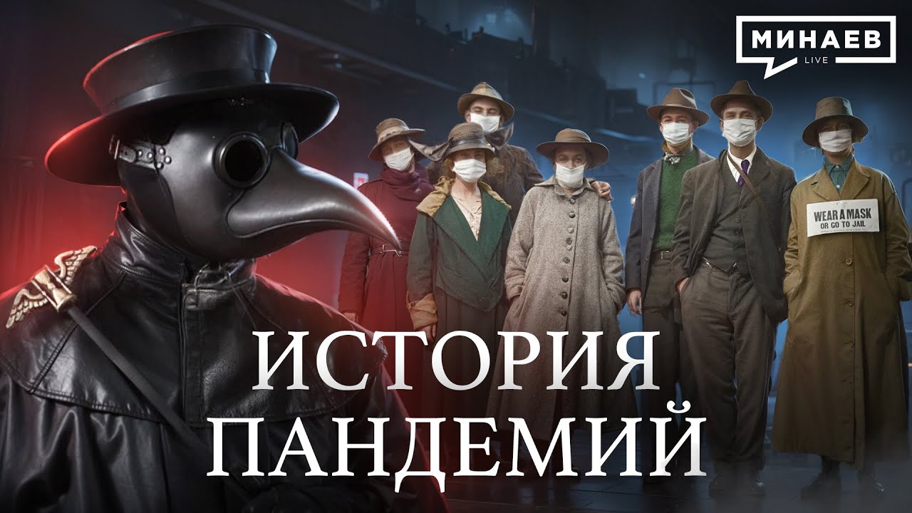 Пандемии: чума, испанка и холера / Уроки истории / Минаев