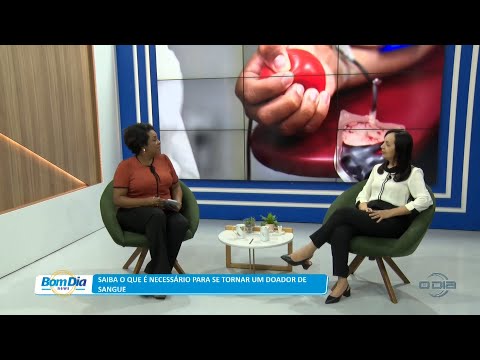Saiba o que é necessário para se tornar um doador de sangue 25 11 2022