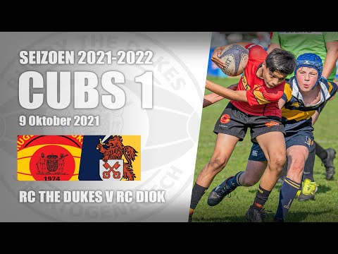 RC The Dukes Cubs 1 V RC Diok - 9 Okt 2021 | Rugby U14