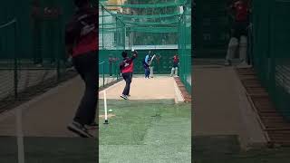 devdut padikkal batting practice in cricket nets @ bangalore