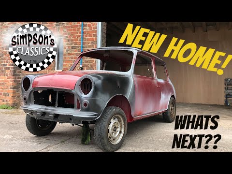 OFF TO A NEW HOME - 89 Classic Mini Restoration
