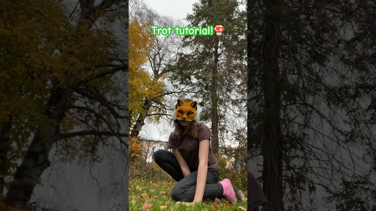 Trot tutorial! // #foryou #therian #therianthropy #quadrobics #fox #tutorial ￼