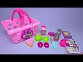 Disney Minnie Mouse Bowtastic Shopping Basket Set Satisfying With Unboxing Compilation Toys ASMR