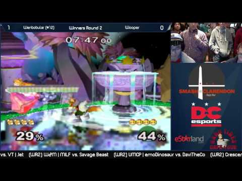 Smash @ Clarendon (12/19/2014) WR2A - Wenbobular (#12) vs. Wooper