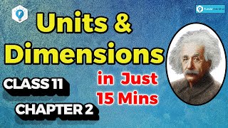 Units and Dimensions class 11 physics chapter 2 in one shot | Narendra Sir (IITB 2003 AIR 445)