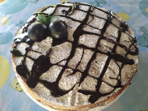 Простой пирог со сливами./Очень вкусный/