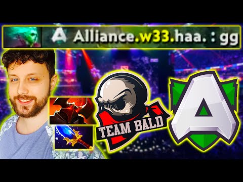 Team Bald vs Alliance - TI 2022 Qualifier Knockout Game with Voice Communication