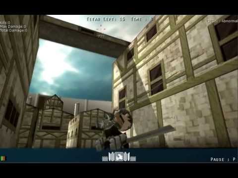 attack on titan tribute game Nov 2014 update - Gameplay