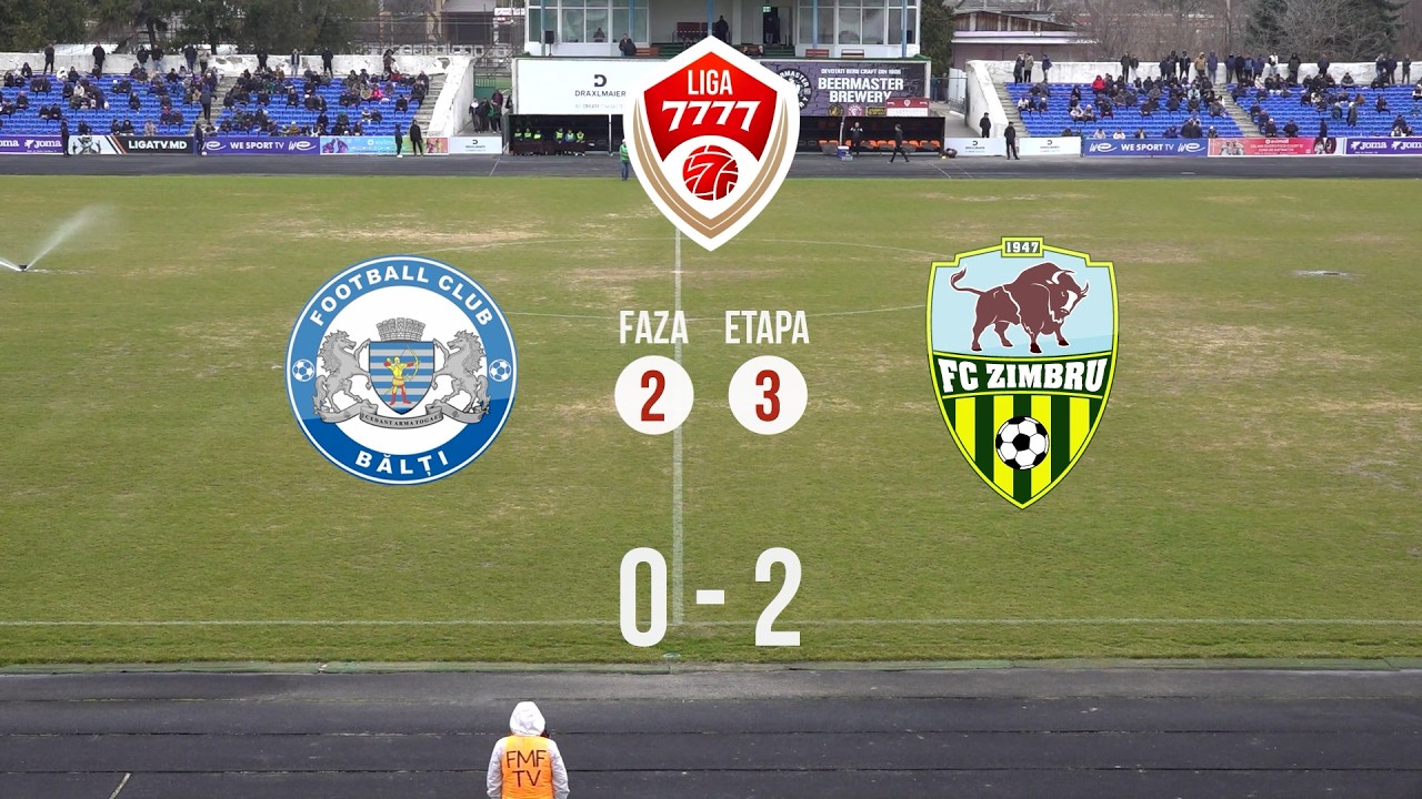 Bălți vs Zimbru Chişinău Highlights