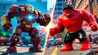 Hulkbuster Consegue Parar a Fúria do Hulk Vermelho? (LEGO Marvel's Avengers)